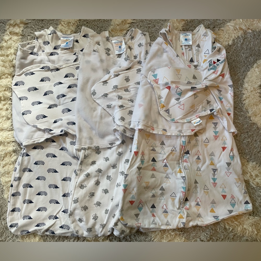 Halo Sleep Sack Size Small 3-6 month - Set of 3